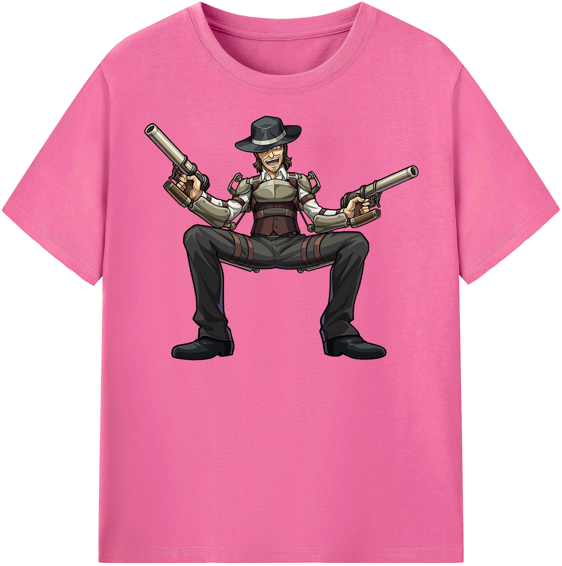 （画像用） 進撃の巨人 ケニー·アッカーマン Attack on Titan Kenny Ackerman レディースカジュアルプリントTシャツ（綿100％）